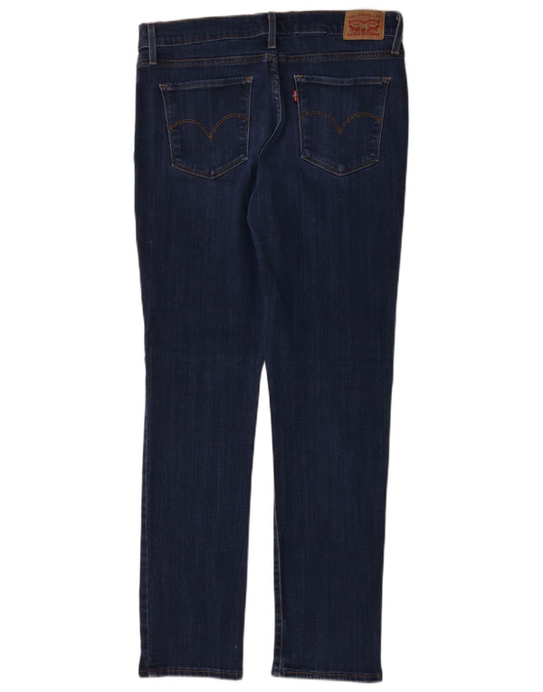 Levi's Womens 312 Shaping Slim Jeans W31 L31 Marineblå