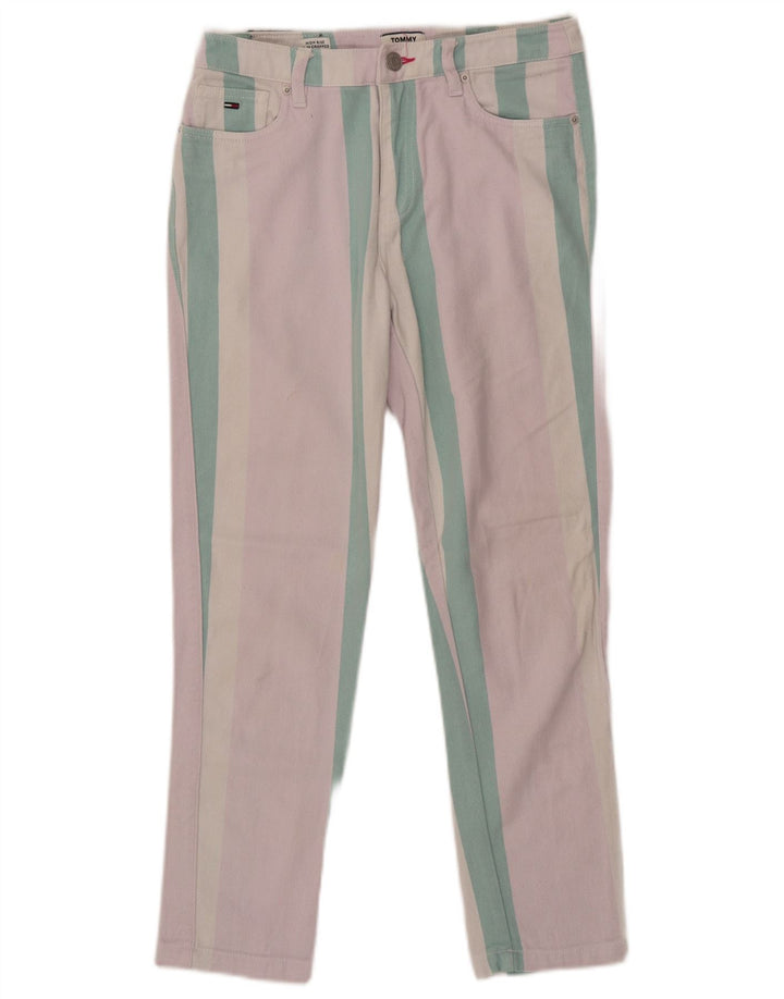 TOMMY HILFIGER Izzy højtaljede cropped jeans til kvinder W26 L26 flerfarvet