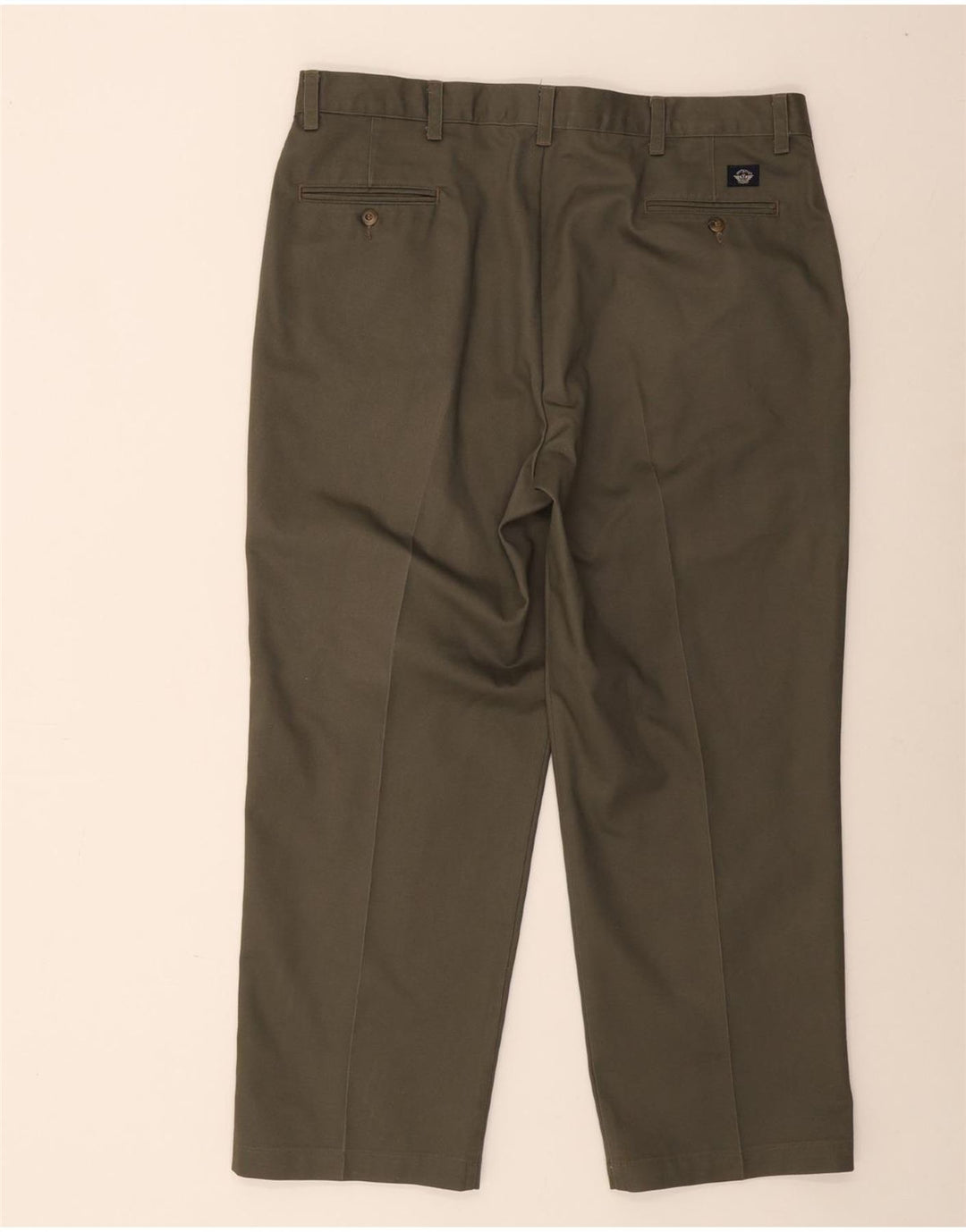 Dockers Mens Pegged Chino Trousers W40 L29 Khaki Cotton