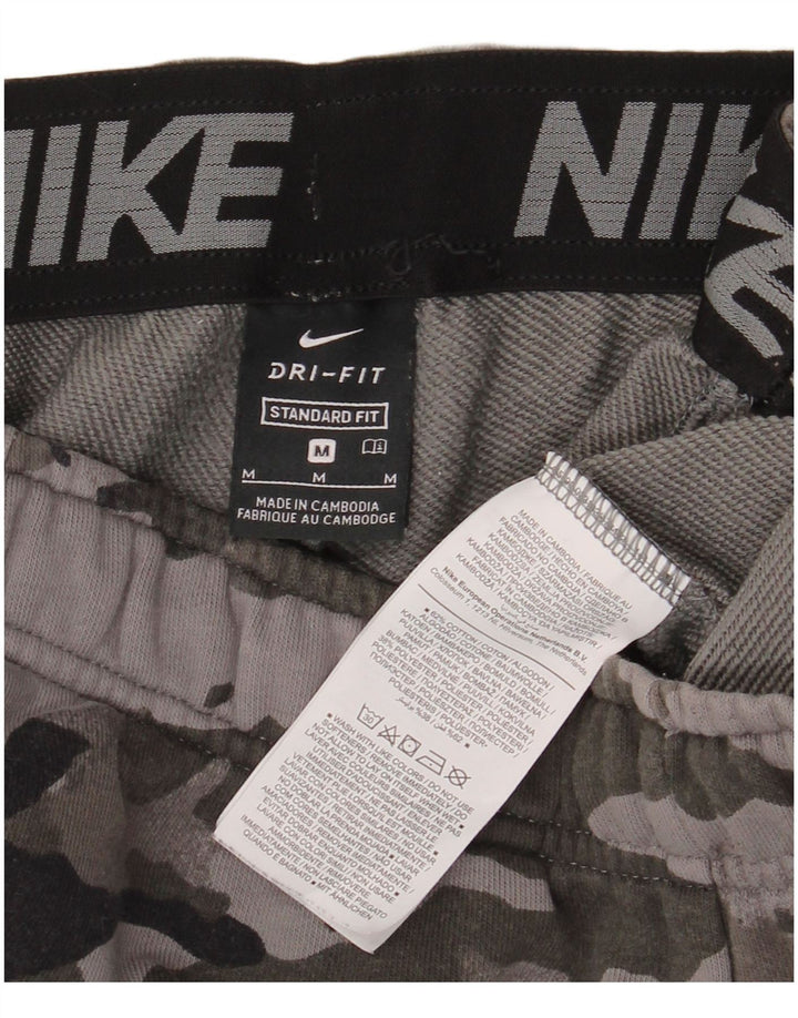 Nike Herre Dri Fit træningsdragt Bukser Joggers Medium Grey Camouflage