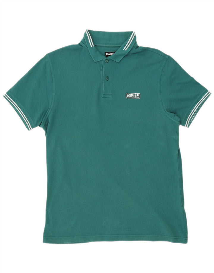 BARBOUR Herre poloshirt Medium Grøn Bomuld