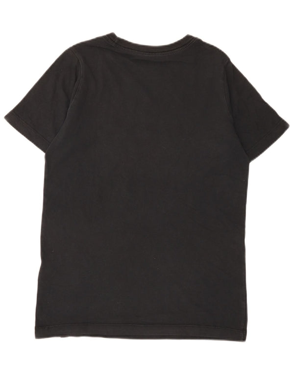 Nike drenge grafisk t-shirt top 12-13 år stor sort bomuld