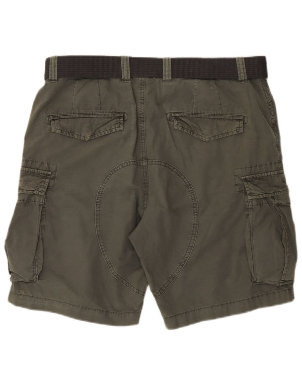 SUPERDRY Cargo Shorts til mænd W34 Large Khaki Bomuld