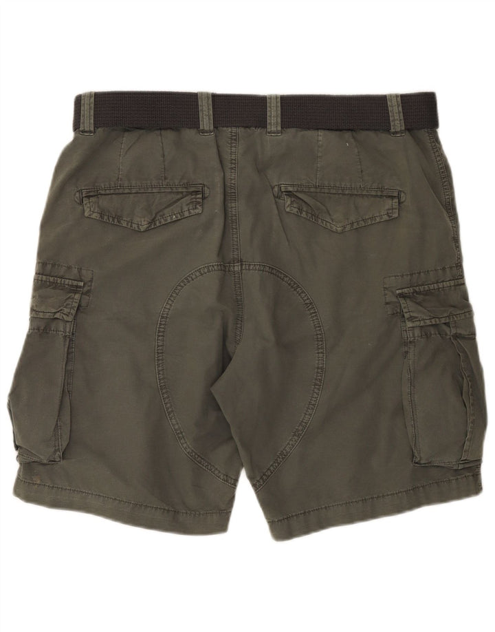 SUPERDRY Cargo Shorts til mænd W34 Large Khaki Bomuld