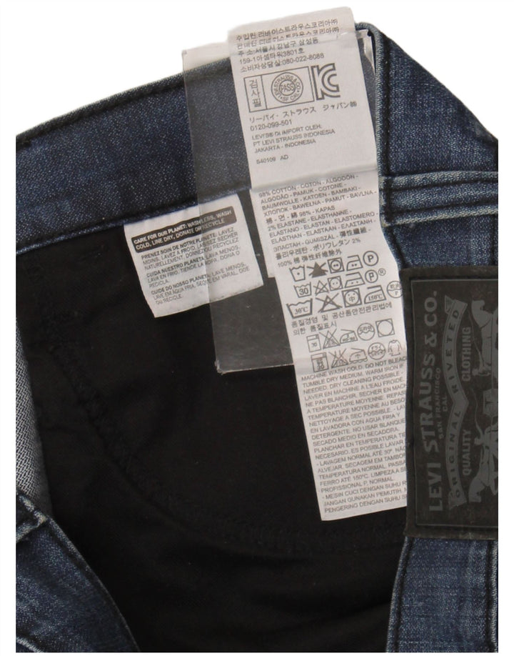 Levi's Herre 511 Slim Jeans W34 L30 Blå Bomuld