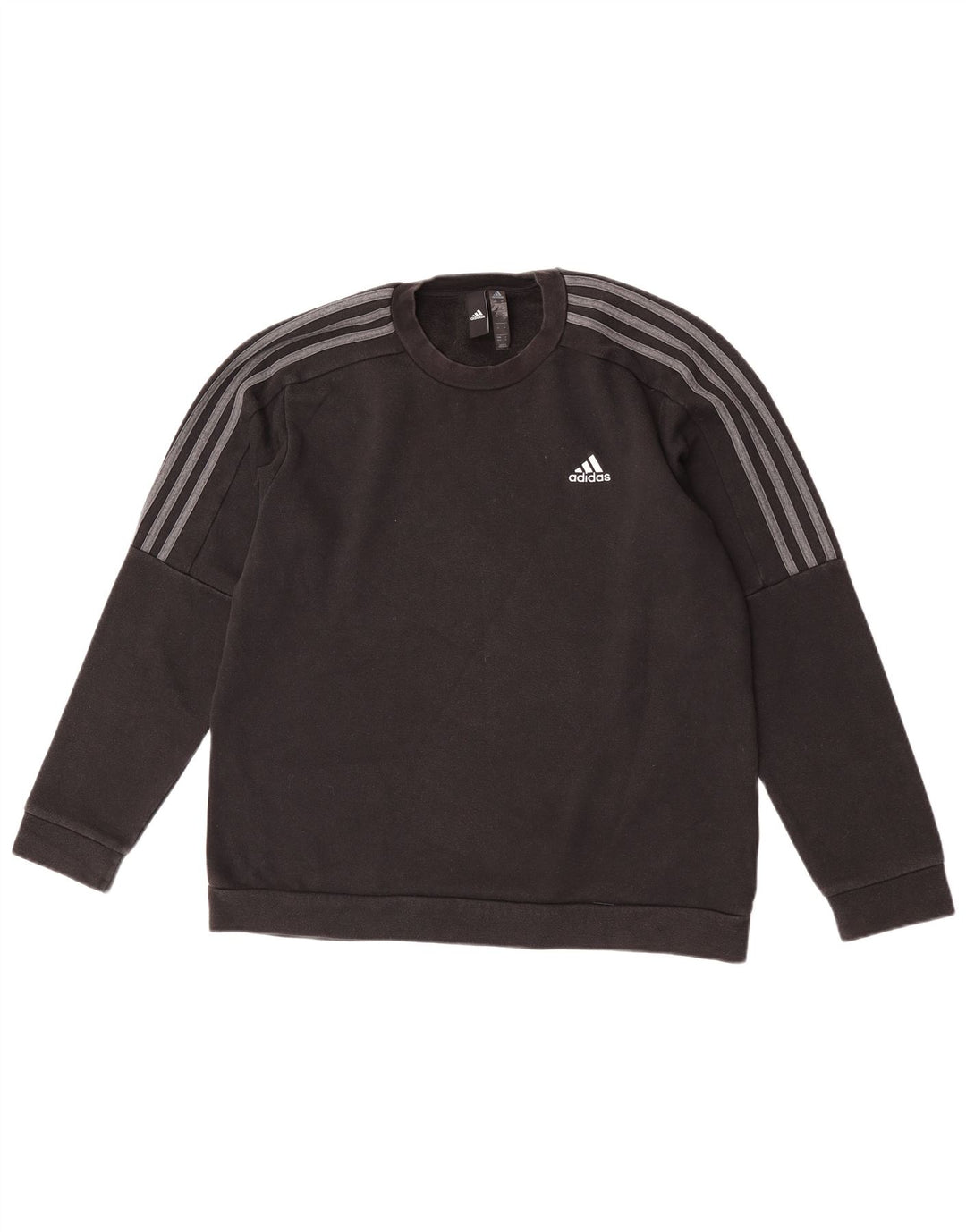 Adidas Sweatshirt Jumper Medium Sort bomuld til mænd