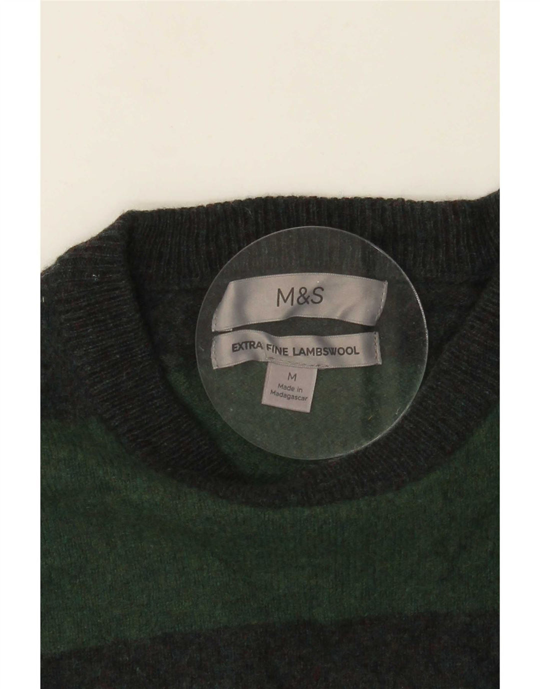 Marks & Spencer Boys sweater med rund hals 14-15 år Medium Grøn