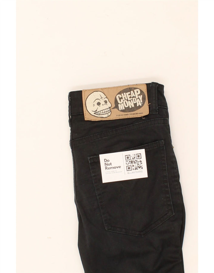 CHEAP MONDAY Womens Slim Jeans W26 L25 Black Vintage Cheap Monday and Second-Hand Cheap Monday from Messina Hembry 