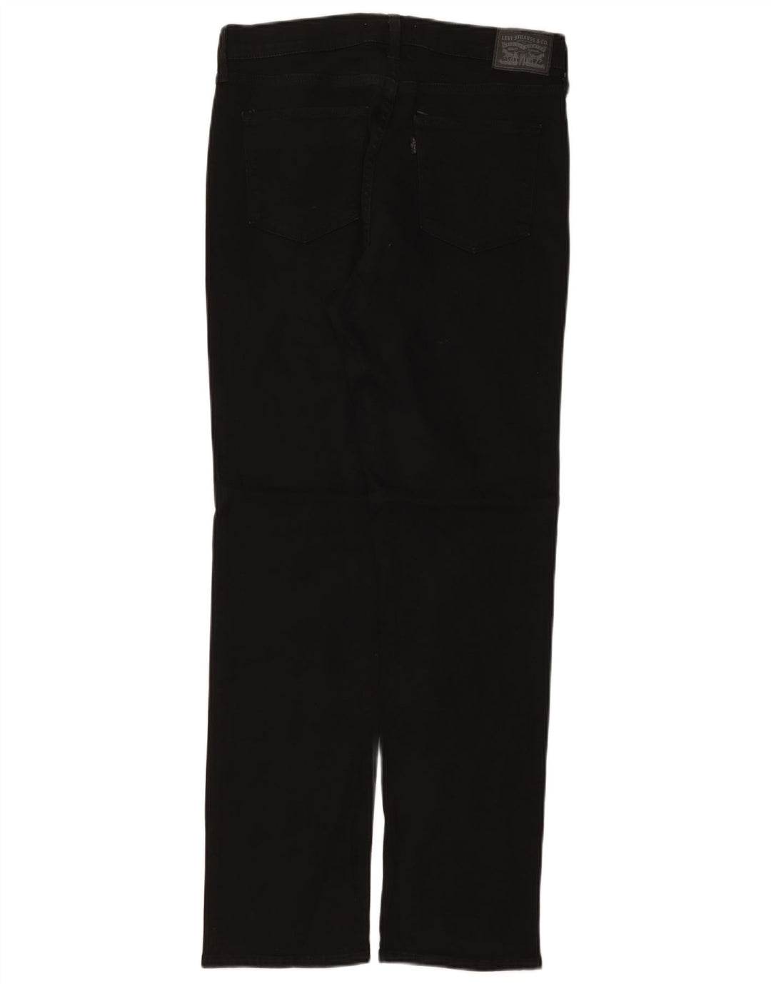 LEVI'S Klassiske lige jeans til kvinder W29 L32 sort bomuld