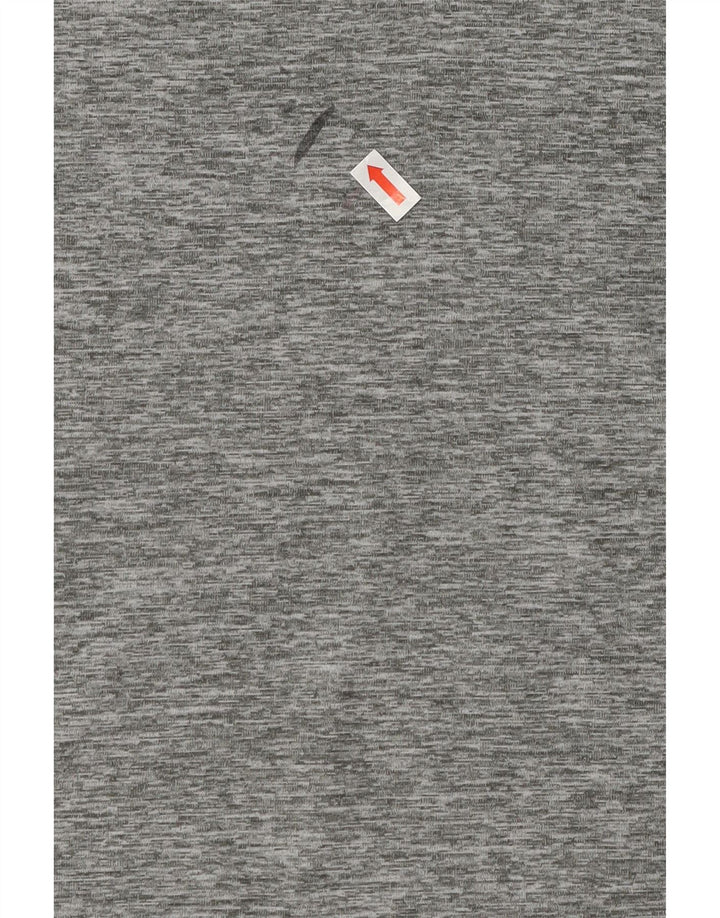 Puma Herre grafisk T-shirt Top Medium Grey Flecked