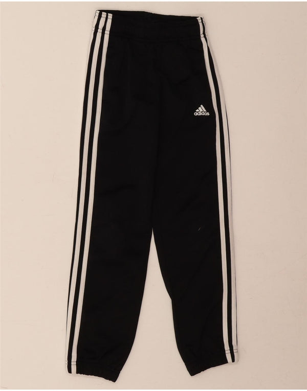 Adidas Drenge Træningsdragt Bukser Joggers 7-8 år Sort