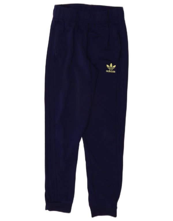 Adidas Boys Primegreen træningsdragt Bukser Joggers 11-12 år Marineblå