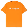 Champion Herre Grafisk T-Shirt Top 2XL Orange Bomuld