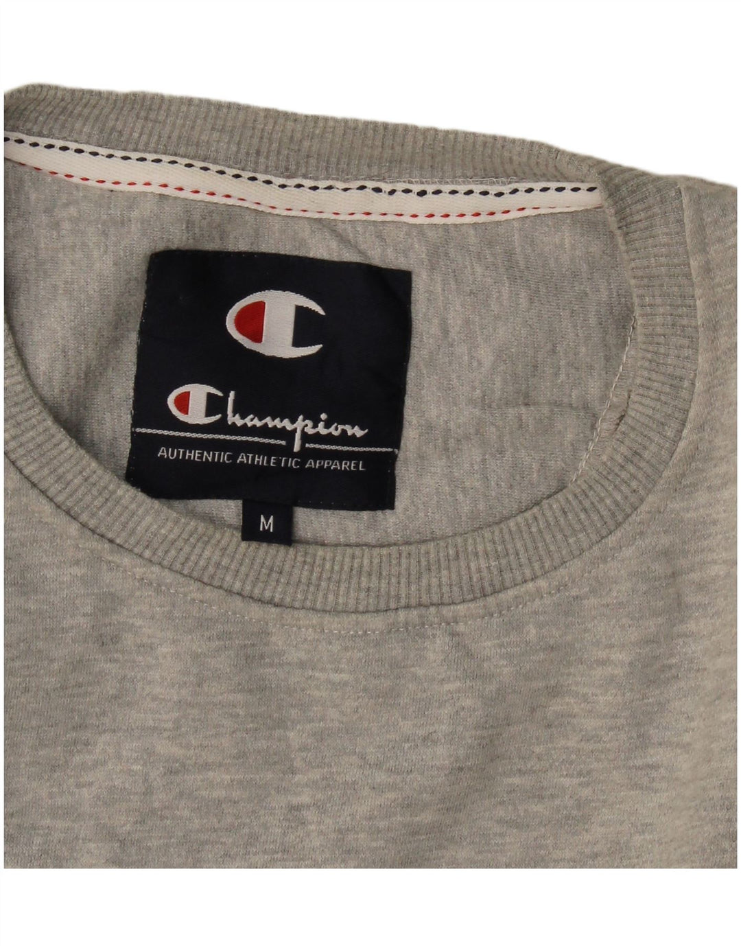 Champion Herre Grafisk Sweatshirt Jumper Medium Grå