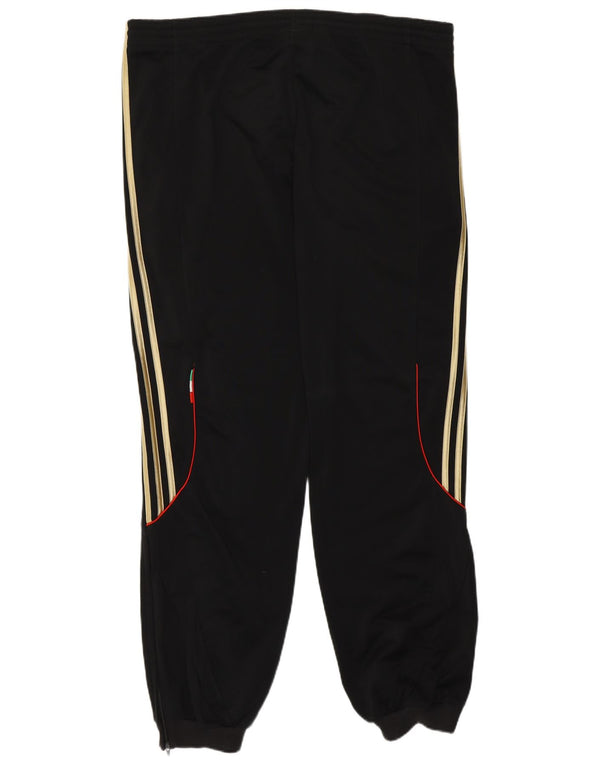 Adidas Herre AC Milan Træningsdragt Bukser Joggers UK 40/42 Medium Sort