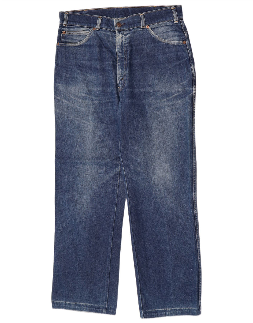 Levi's Straight Jeans til mænd W36 L30 blå bomuld