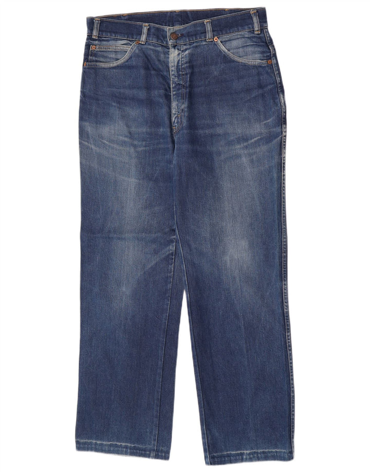 Levi's Straight Jeans til mænd W36 L30 blå bomuld