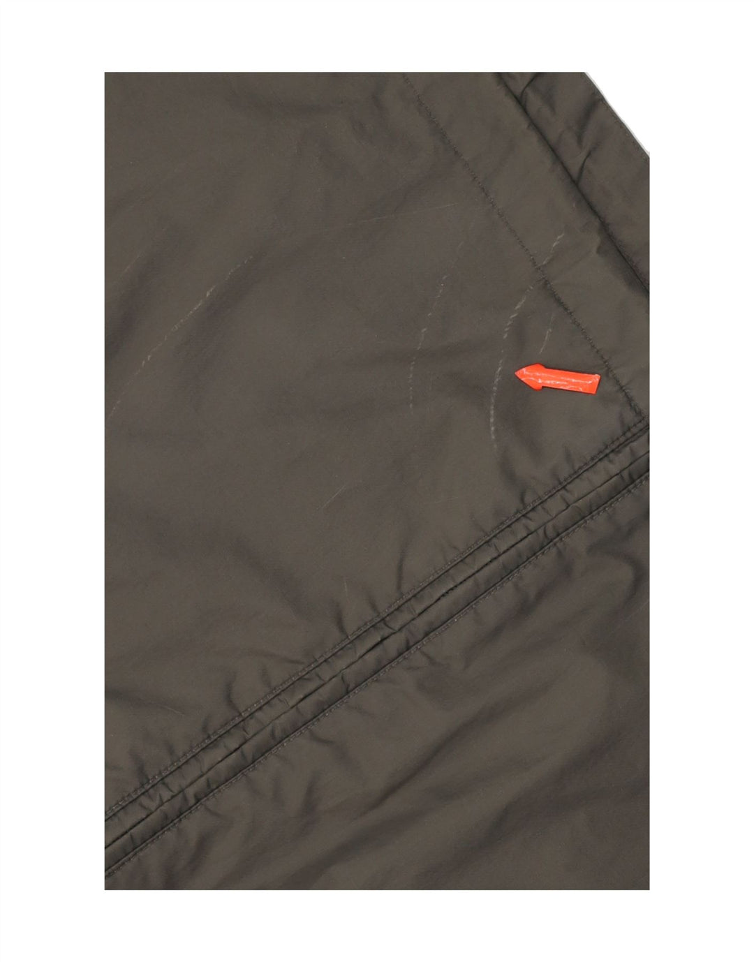 ADIDAS Mens Hooded Graphic Rain Jacket UK 40/42 Medium Grey Colourblock Vintage Adidas and Second-Hand Adidas from Messina Hembry 