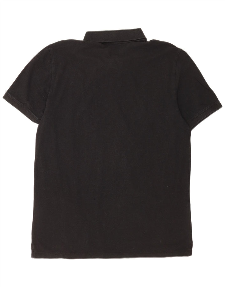 Mustang herre poloshirt Stor sort bomuld
