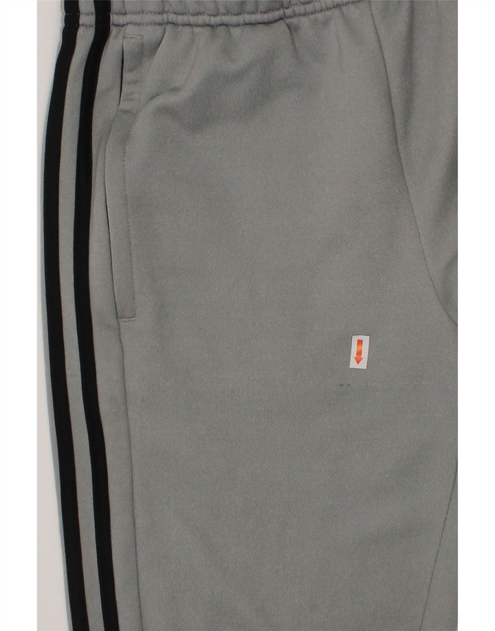 ADIDAS Boys Tracksuit Trousers 13-14 Years  Grey Polyester Sports Vintage Adidas and Second-Hand Adidas from Messina Hembry 
