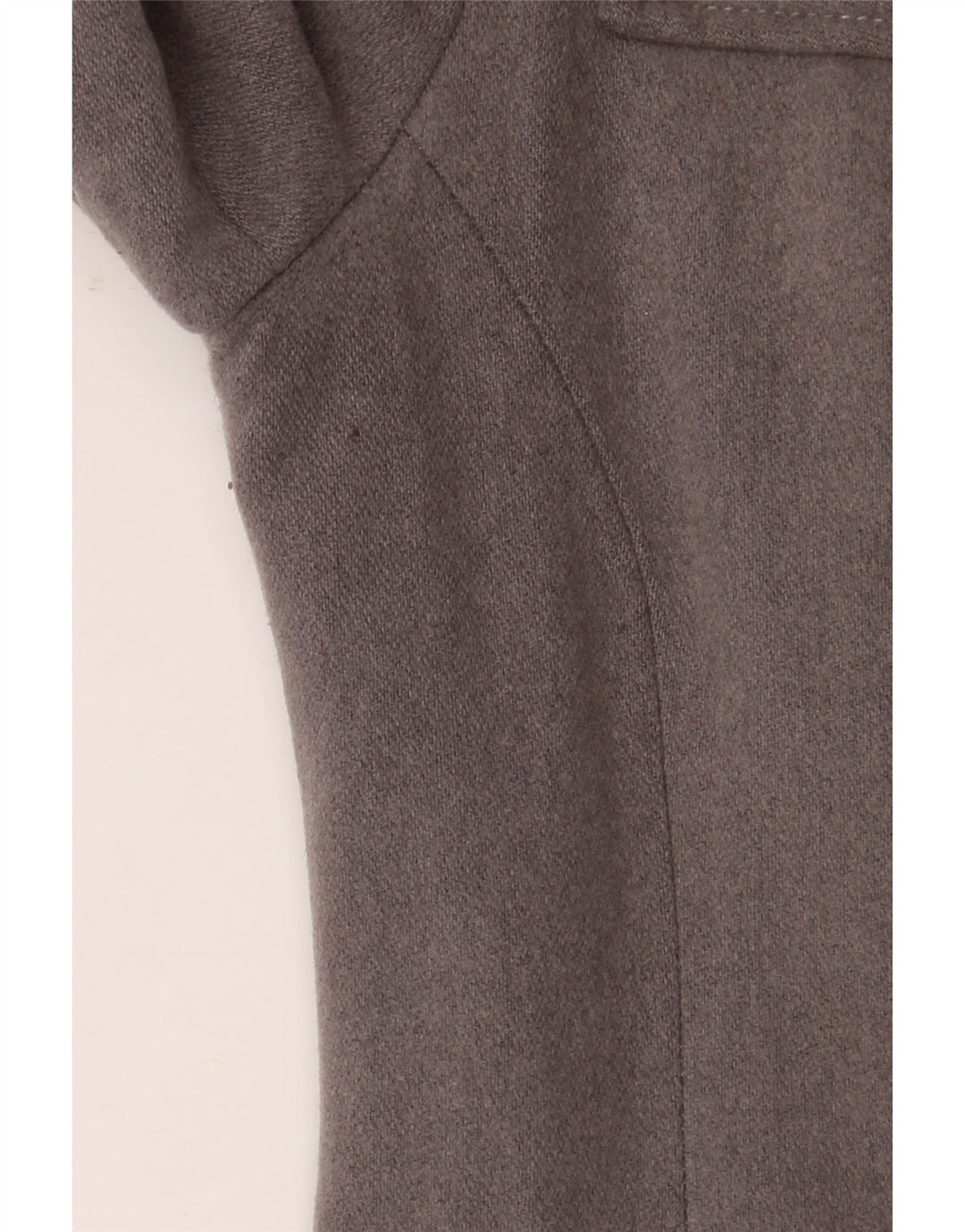 North Sails Dame Hooded Duffle Jacket UK 10 Small Grey Wool