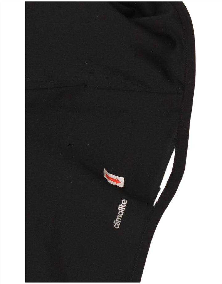 ADIDAS Dame Climalite træningsdragt topjakke UK 12/14 Medium Black