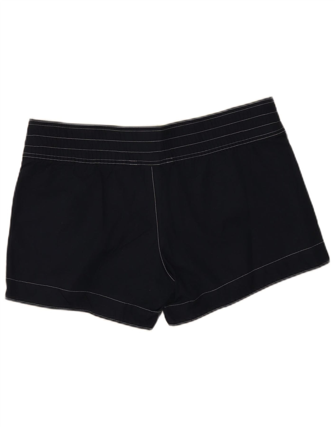 NIKE Casual Shorts til kvinder W38 XL Marineblå Bomuld