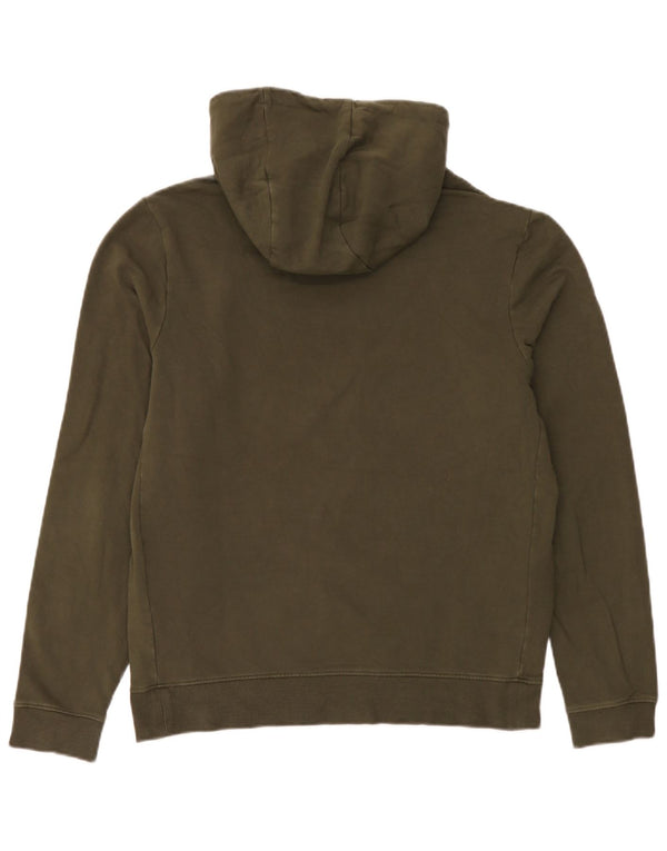 Guess Grafisk hættetrøje til mænd Medium Khaki Bomuld