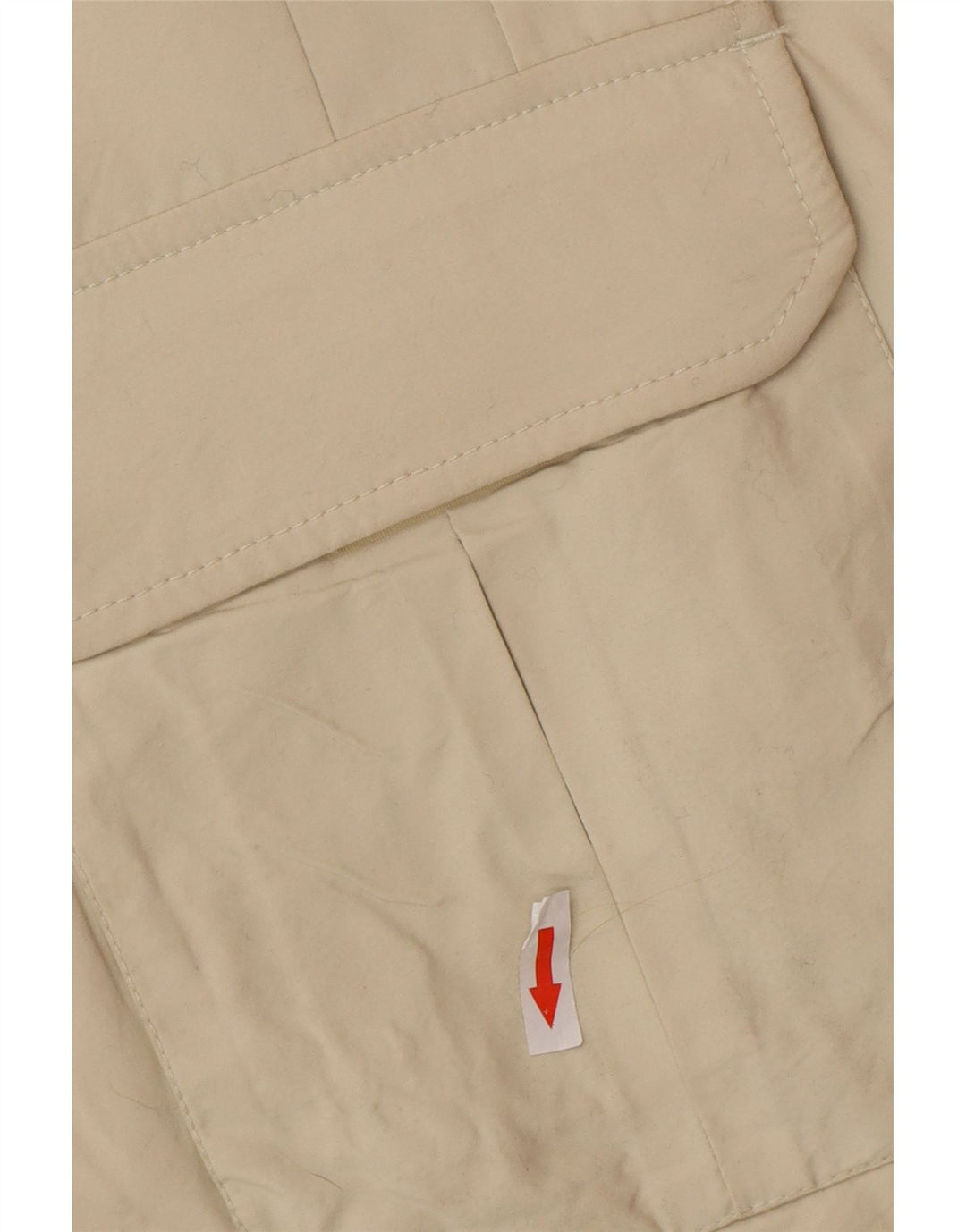 Blauer Military Polstret jakke til kvinder UK 18 XL Beige Nylon