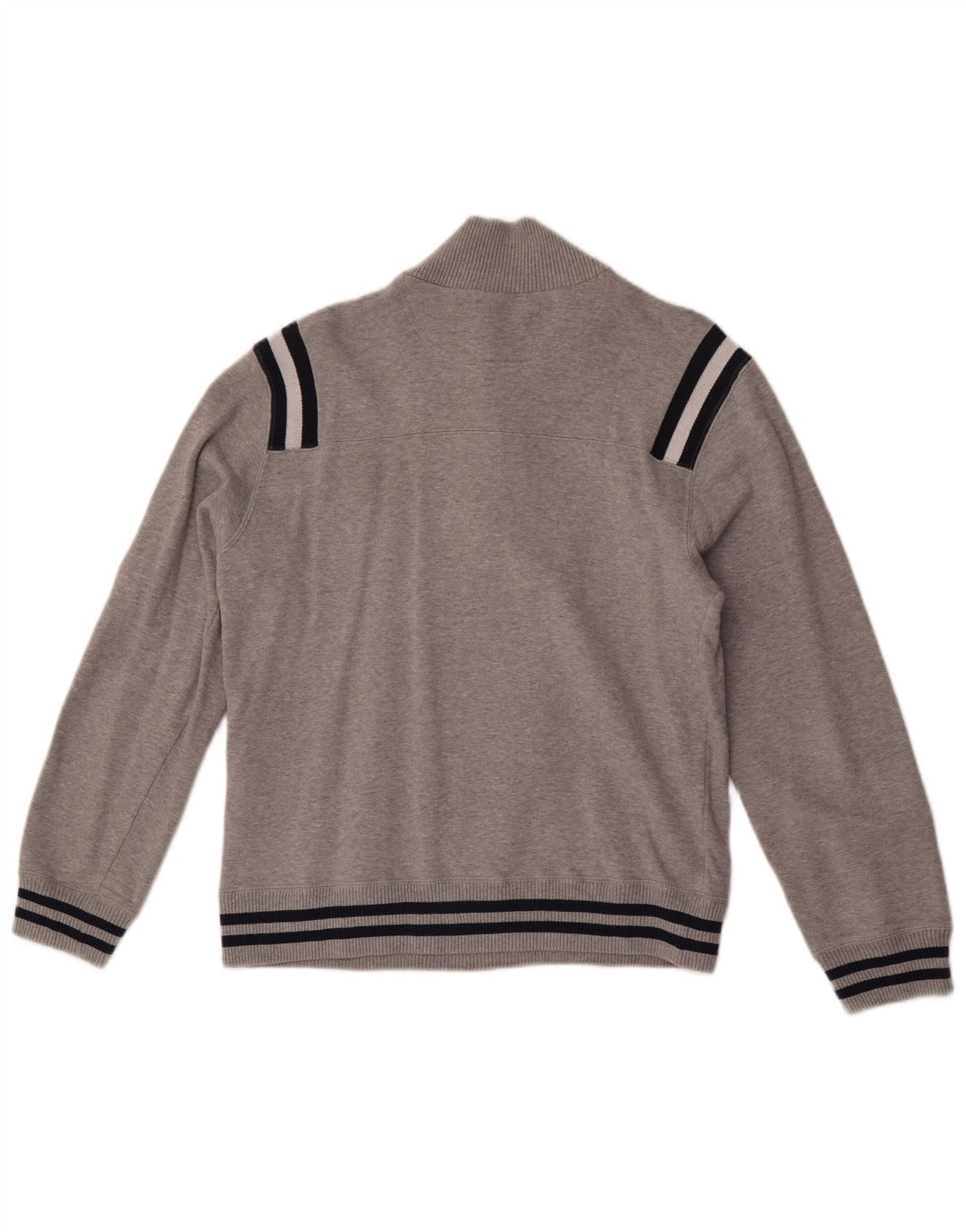 Champion Dame Sweatshirt med lynlås i DK 12 Medium Grey Colourblock