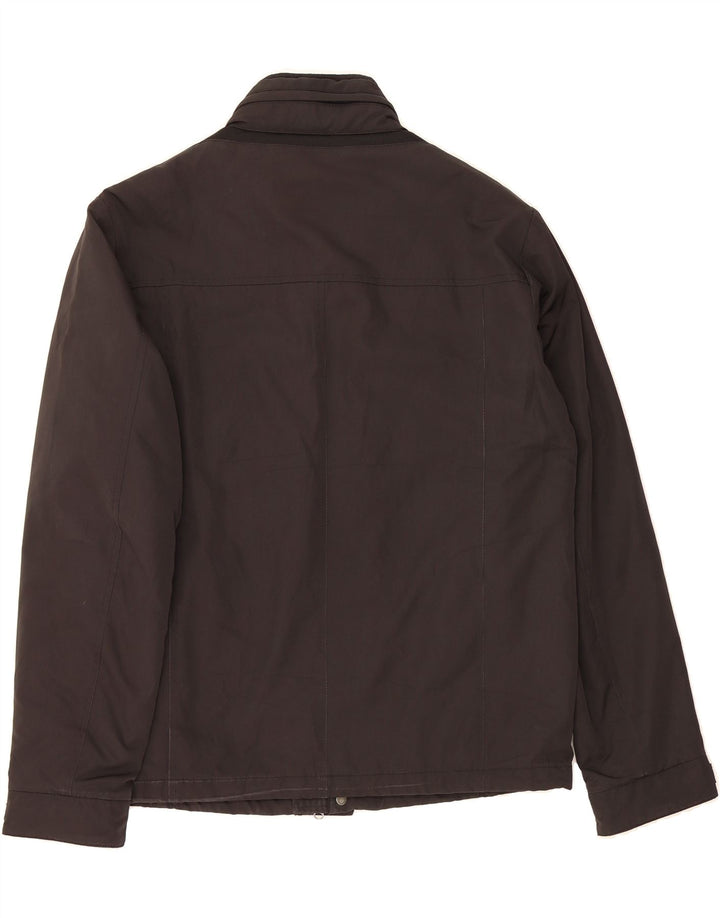 GEOX Mens Respira Windbreaker Jacket UK 38 Medium Black Polyester Vintage Geox and Second-Hand Geox from Messina Hembry 