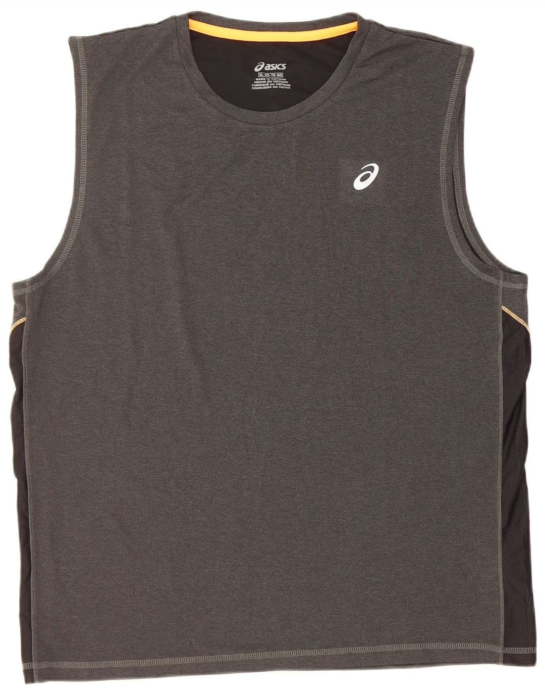 Asics Herrevest Top XL Grå Colourblock Polyester