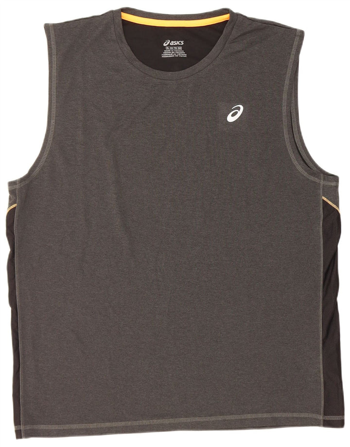 Asics Herrevest Top XL Grå Colourblock Polyester
