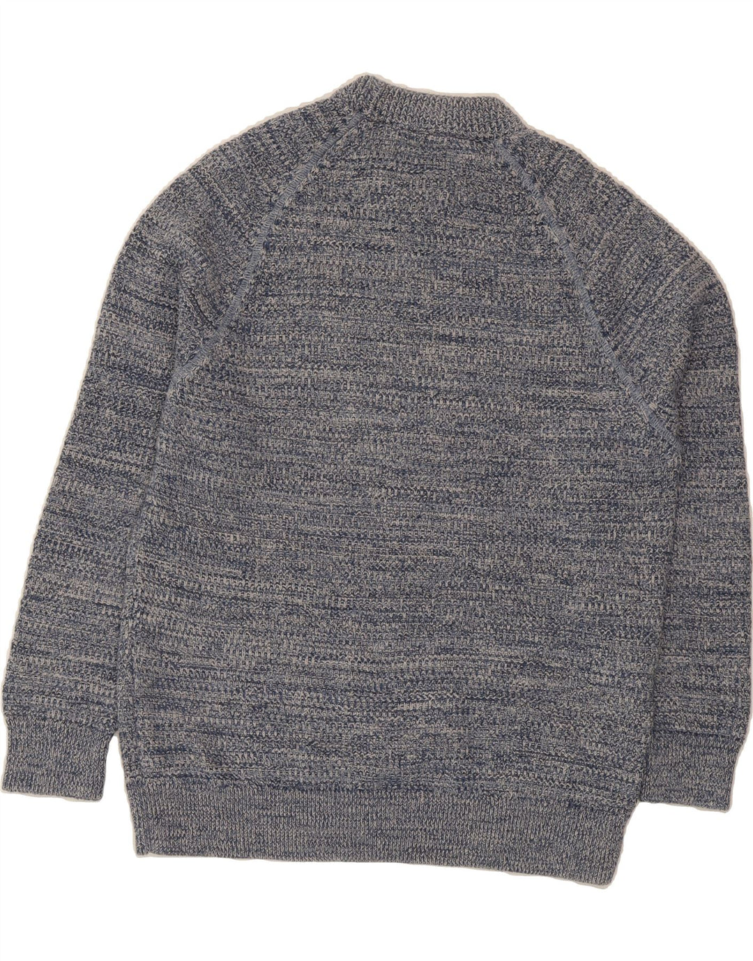 SUPERDRY Womens Crew Neck Jumper Sweater UK 14 Medium Blue Cotton Vintage Superdry and Second-Hand Superdry from Messina Hembry 