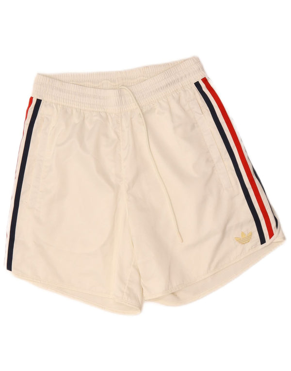 Adidas Sportsshorts til mænd Small White Polyester