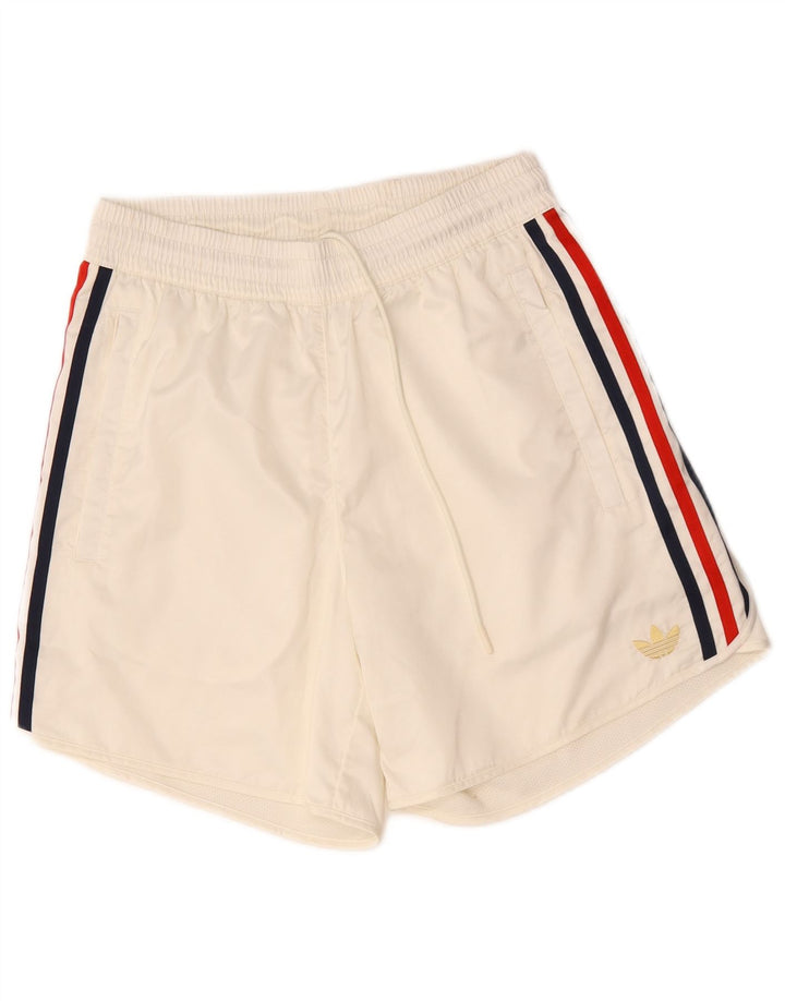 Adidas Sportsshorts til mænd Small White Polyester
