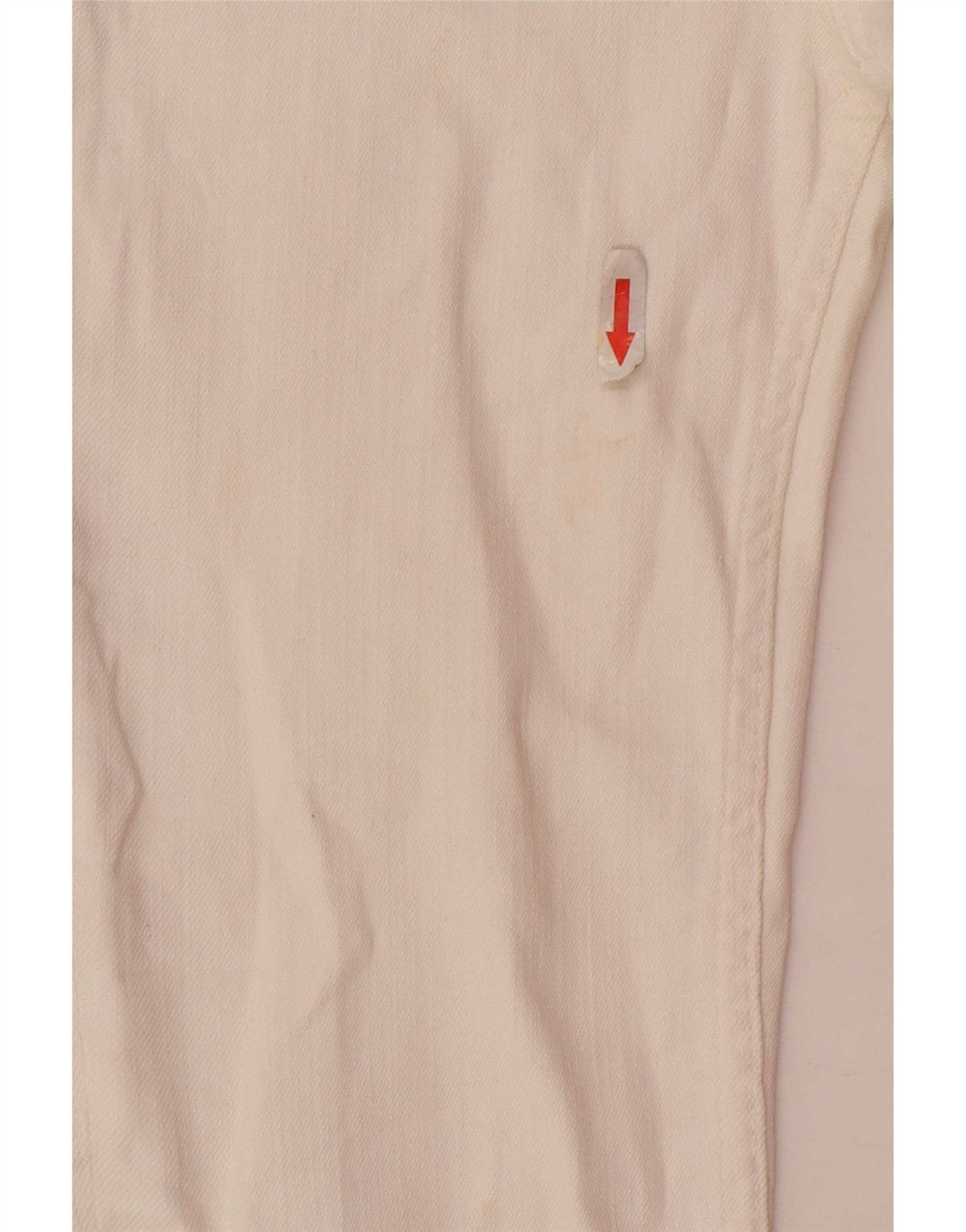 Zara Dame Flared Jeans EU 32 2XS W22 L26 Hvid
