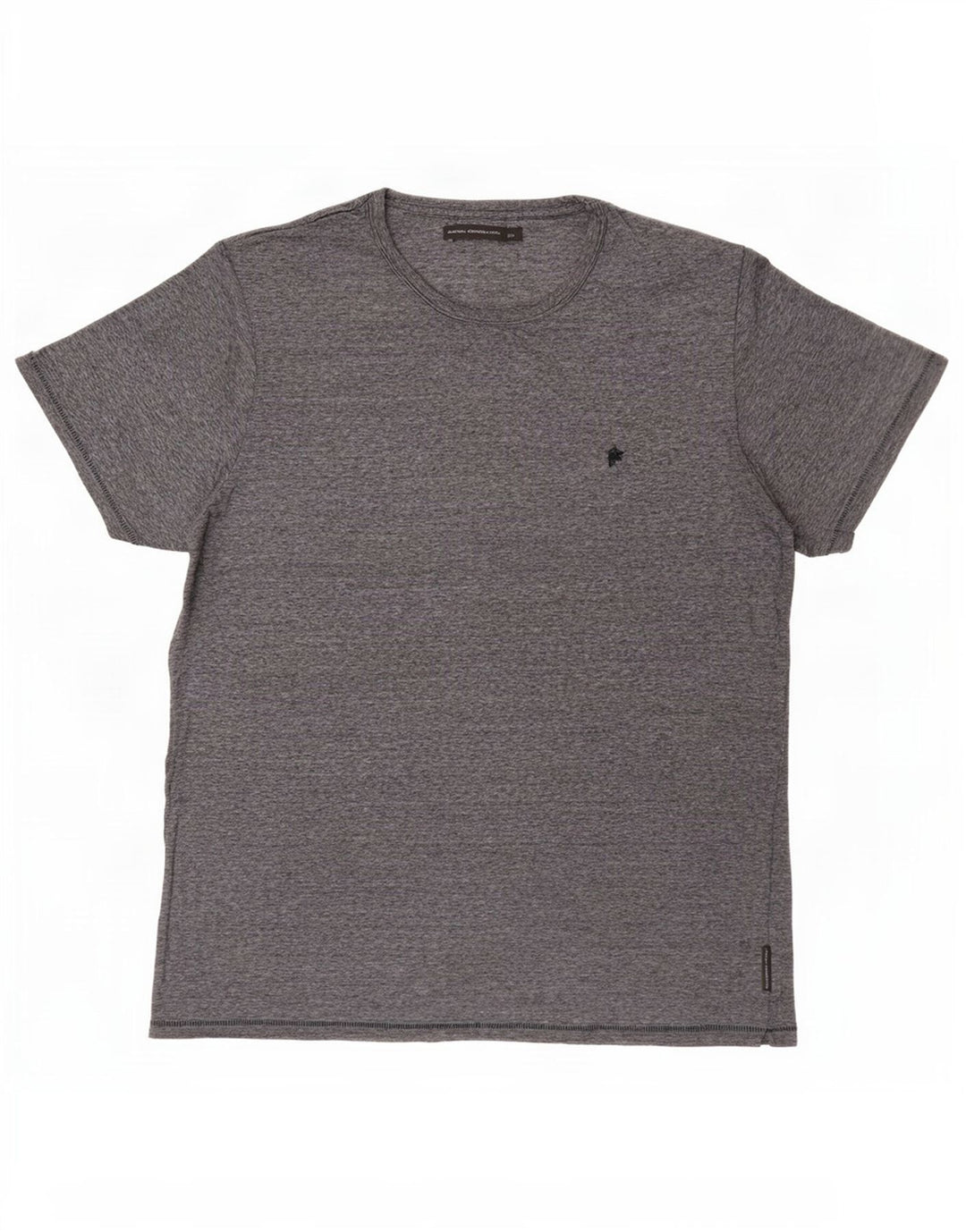French Connection Herre T-Shirt Top 2XL Grå nålestribet bomuld