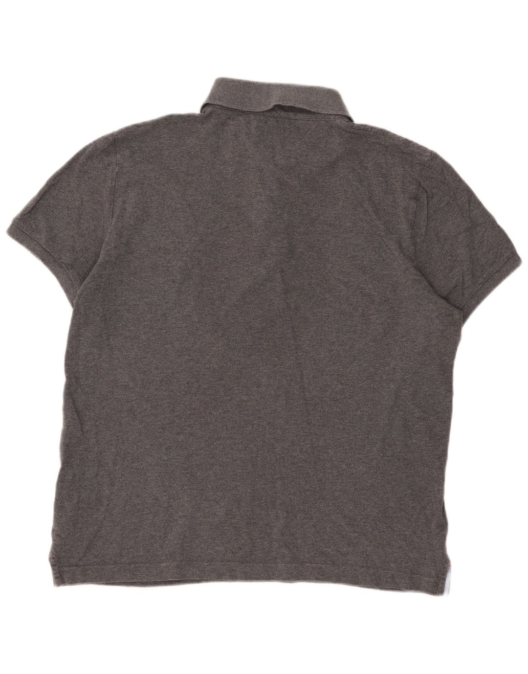 Tommy Hilfiger Herre Custom Fit Polo Shirt Stor Grå Bomuld