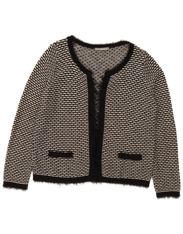 Marks & Spencer Dame Oversized Cardigan Sweater UK 16 Large Black