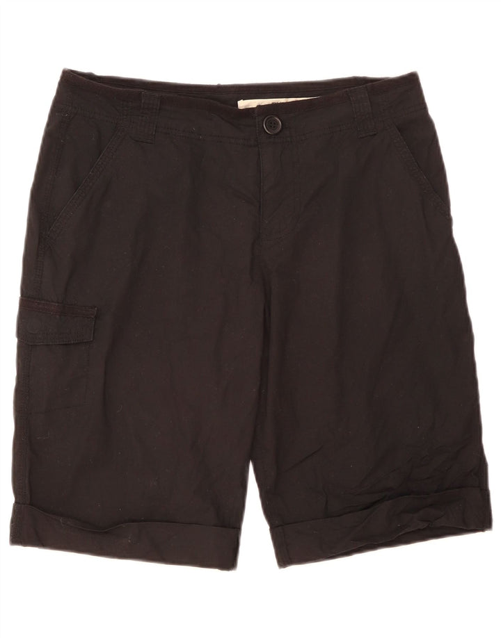 Dkny Dame Cargo Shorts US 8 Medium W33 Sort Bomuld