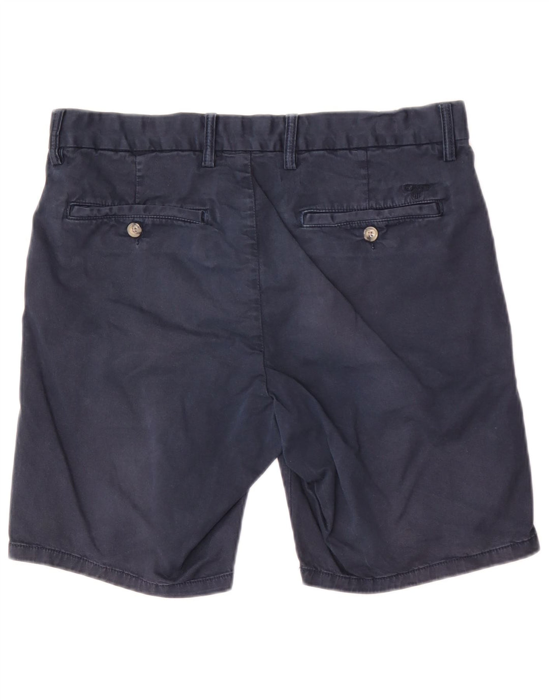 Gant Regular Chino Shorts W32 Medium Marineblå Bomuld