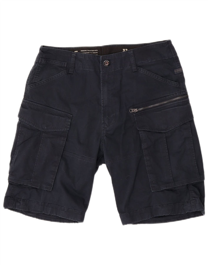 G-Star Herre Cargo Shorts W32 Medium Navy Blue