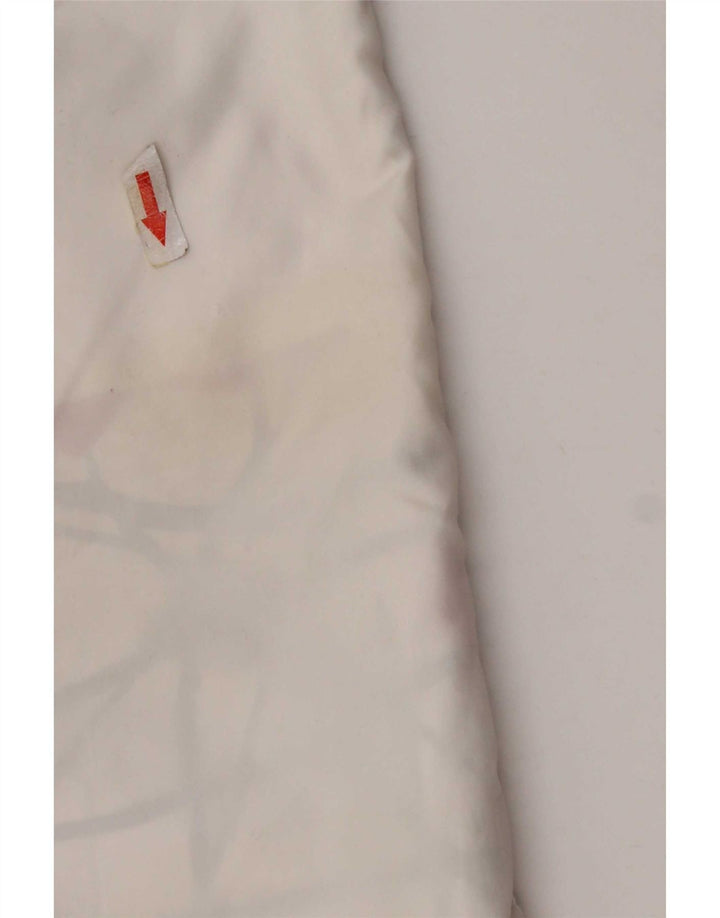 Bear Herre vendbare svømmeshorts Medium White Polyester