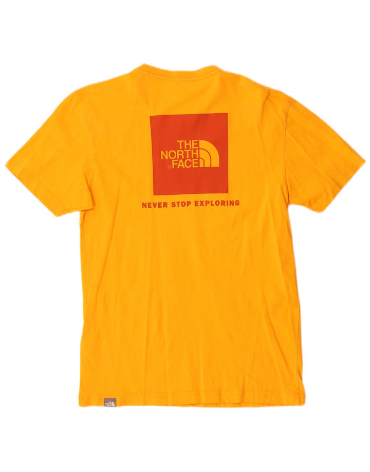 The North Face Herre Grafisk T-Shirt Top Lille Orange Bomuld