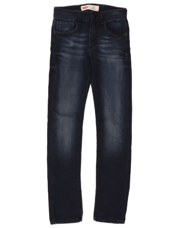 Levi's Girls 510 Skinny Jeans 11-12 år W26 L29 Marineblå Bomuld