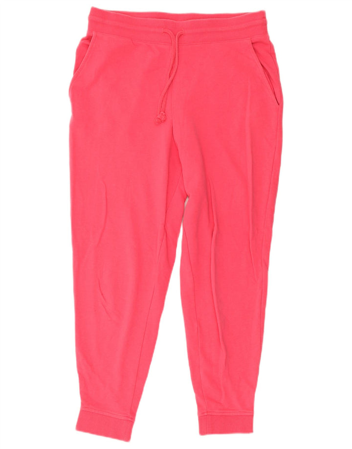 Marks & Spencer Kvinders Træningsbukser Joggers UK 12 Medium Pink Bomuld