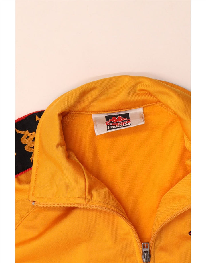 Kappa Boys Tracksuit Topjakke 9-10 år Medium Gul Colourblock