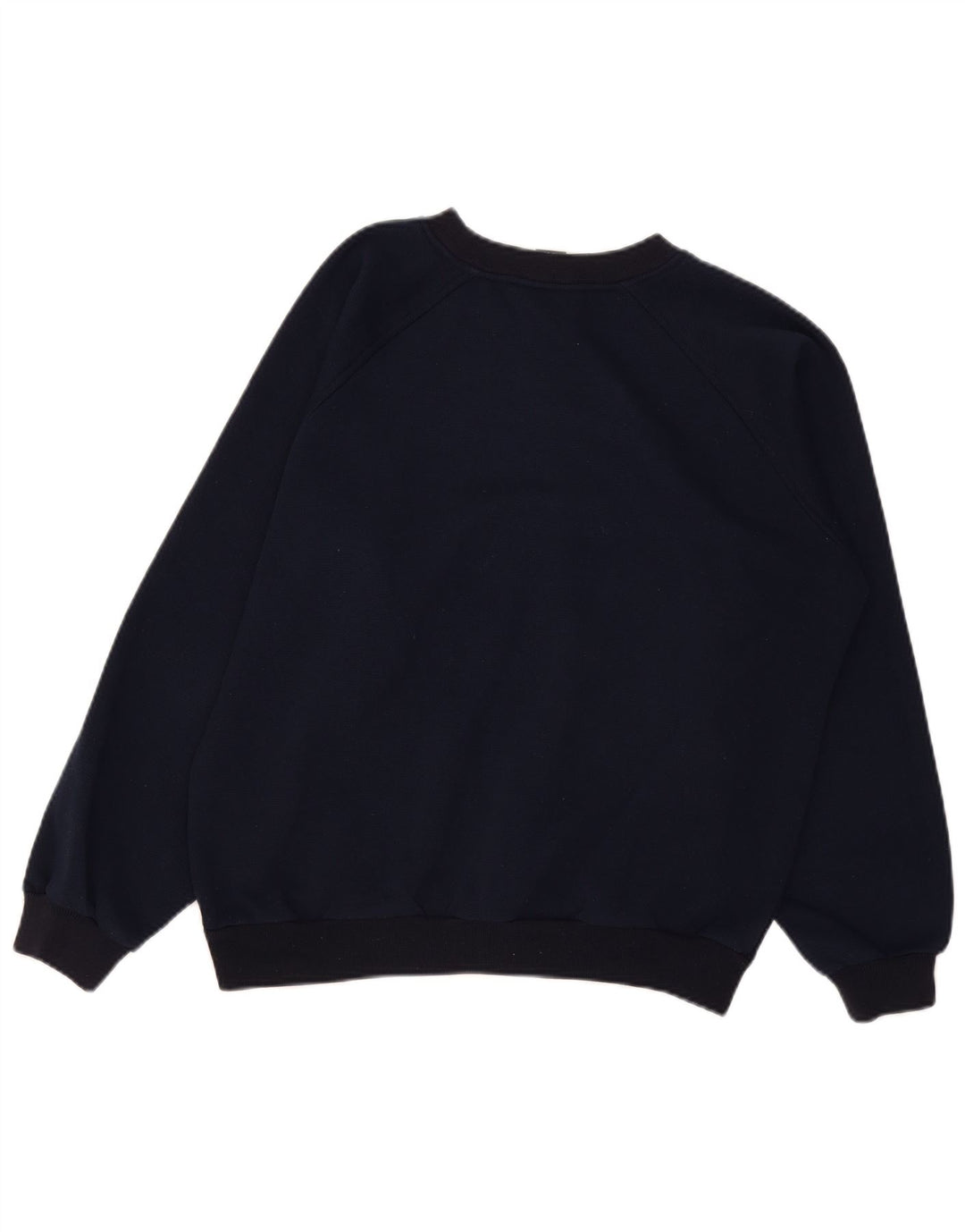 Kappa Dame Oversized Sweatshirt Jumper UK 14 Medium Navy Blue Polyester