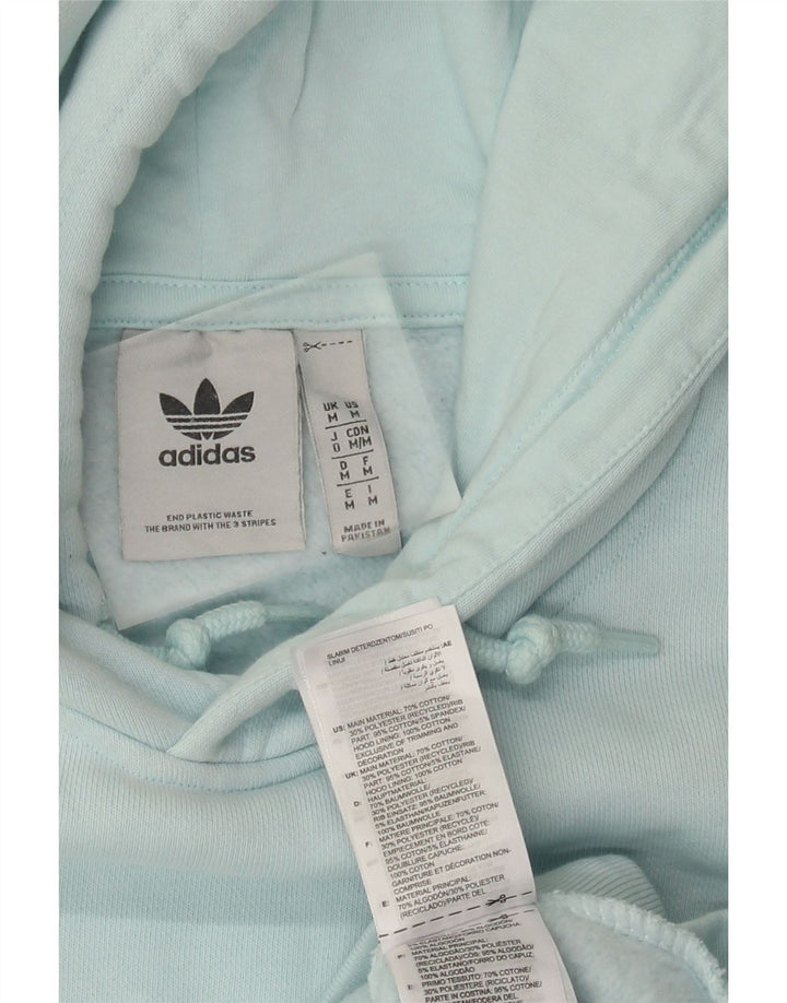 Adidas Herre hættetrøje Jumper Medium Blue Bomuld